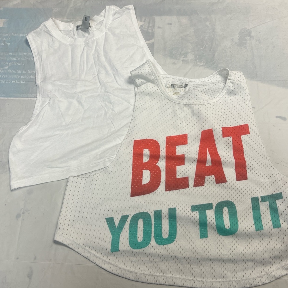 Set two White sportswear vest Forever 21 - size S